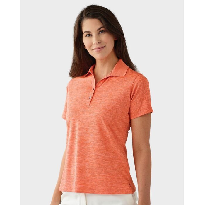 Women's Dakota Striated Heather Polo Thumbnail