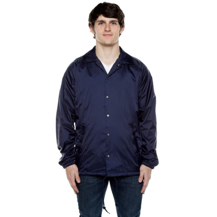 Unisex Nylon Modern Fit Coach Jacket Thumbnail