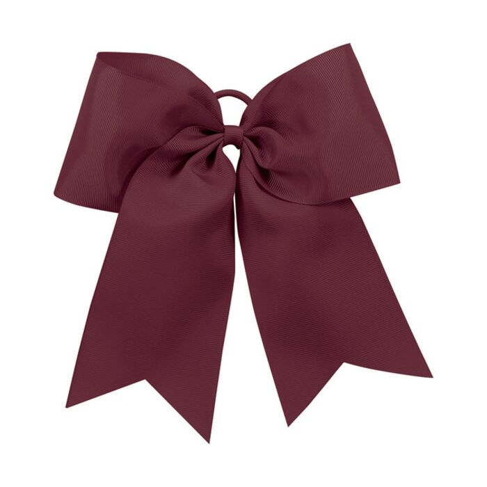 Cheer Solid Grosgrain Hair Bow Thumbnail