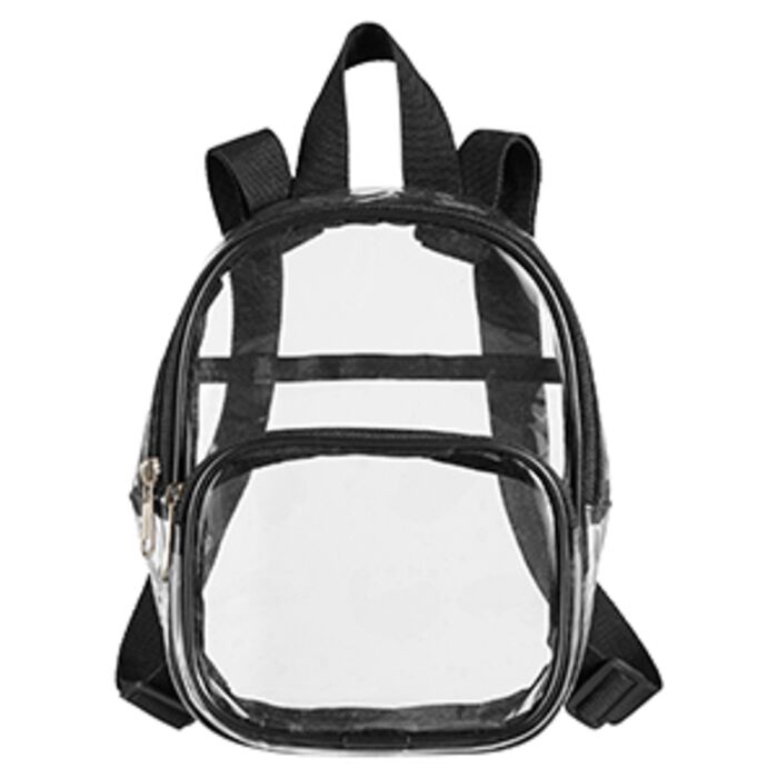Unisex Clear PVC Mini Backpack Thumbnail