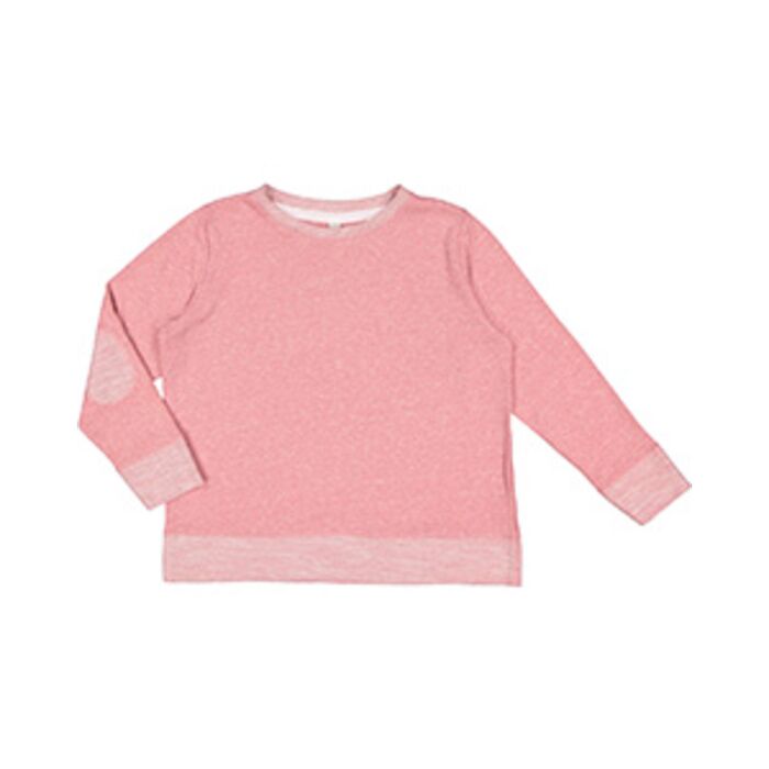 Youth French Terry Long Sleeve Crewneck Sweatshirt Thumbnail