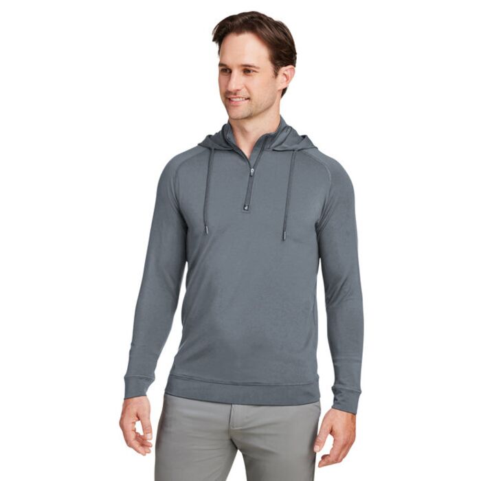 Unisex Vandyke Quarter-Zip Hooded Sweatshirt Thumbnail