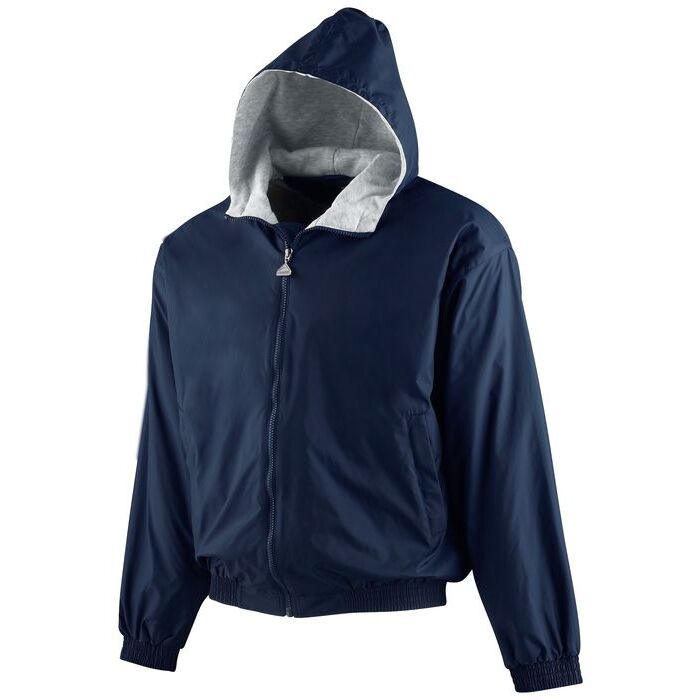 Youth Hooded Taffeta Jacket/Fleece Lined Thumbnail