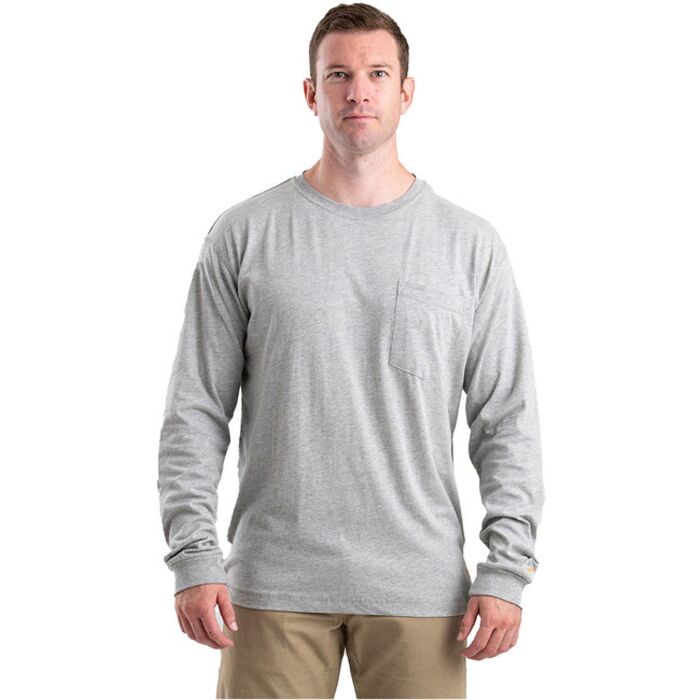 Unisex Performance Long-Sleeve Pocket T-Shirt Thumbnail