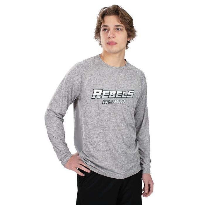 Electrify Long Sleeve Tee Powered by Coolcore(r) Thumbnail
