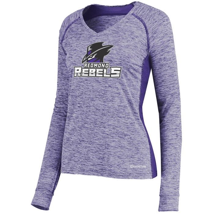 Ladies Electrify Long Sleeve Tee Powered by Coolcore(r) Thumbnail