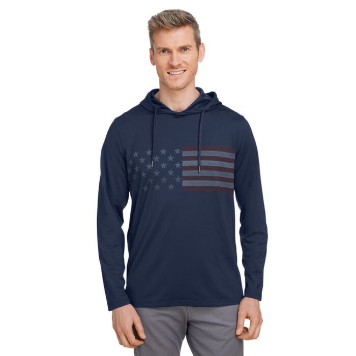 Men's Volition Patriotic Hooded Pullover Thumbnail