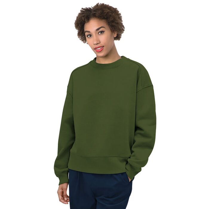 Ladies' USA Made Crewneck Sweatshirt Thumbnail