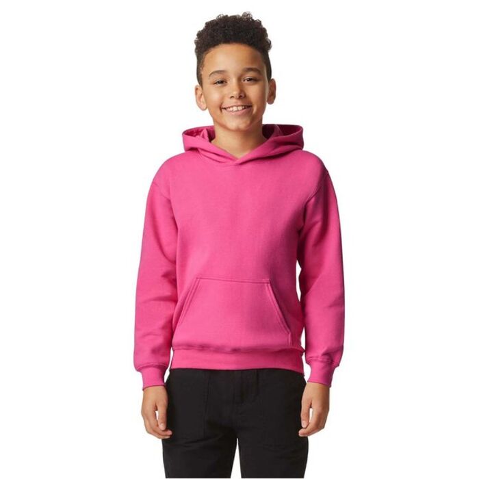 Youth Softstyle Midweight Fleece Hooded Sweatshirt Thumbnail