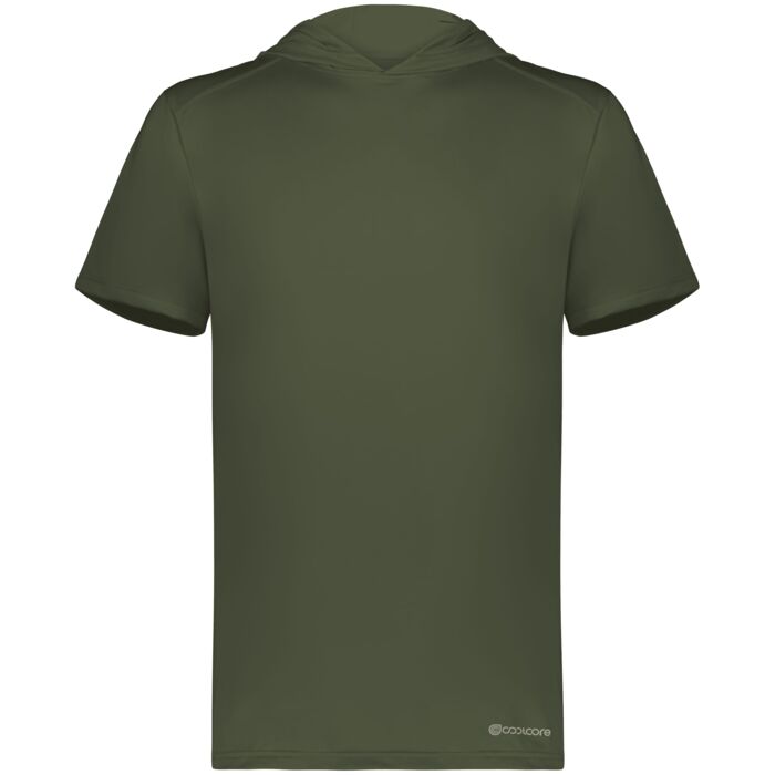 Short Sleeve Hoodie Powered by Coolcore(r) Thumbnail