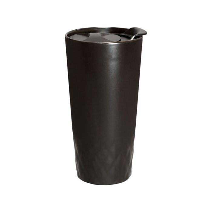 14oz Double Wall Ceramic Textured Tumbler Thumbnail