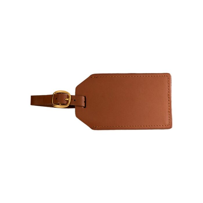 Grand Central Luggage Tag Sueded Leather Thumbnail