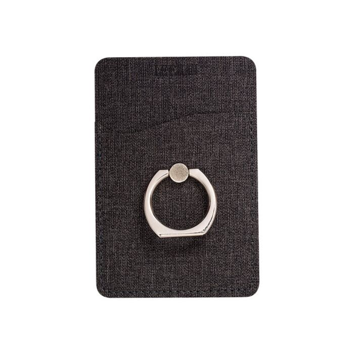 RFID Phone Pocket With Metal Ring Phone Stand Thumbnail
