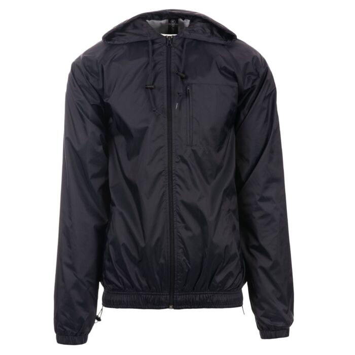 Men's Nylon Hooded Coaches Jacket Thumbnail