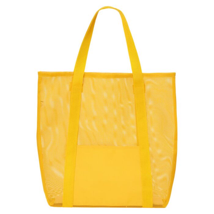 Belle Mare Beach Mesh Tote Bag Thumbnail
