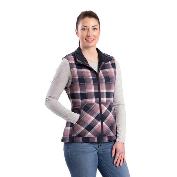 Ladies' Insulated Flannel Vest Thumbnail