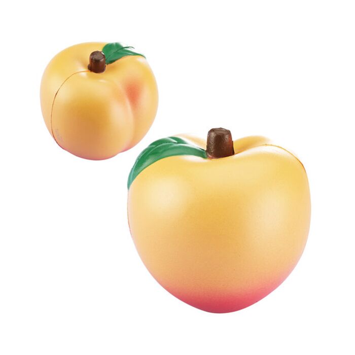 Peach Shape Stress Ball Thumbnail