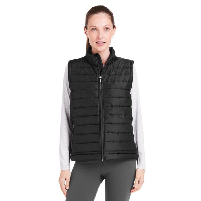Ladies' Quilted Puffer Vest Thumbnail