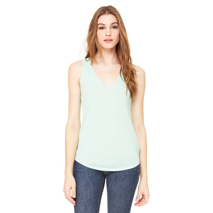 Ladies' Flowy V-Neck Tank Thumbnail