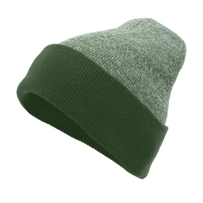 Heather Two-Tone Cuff Beanie Thumbnail