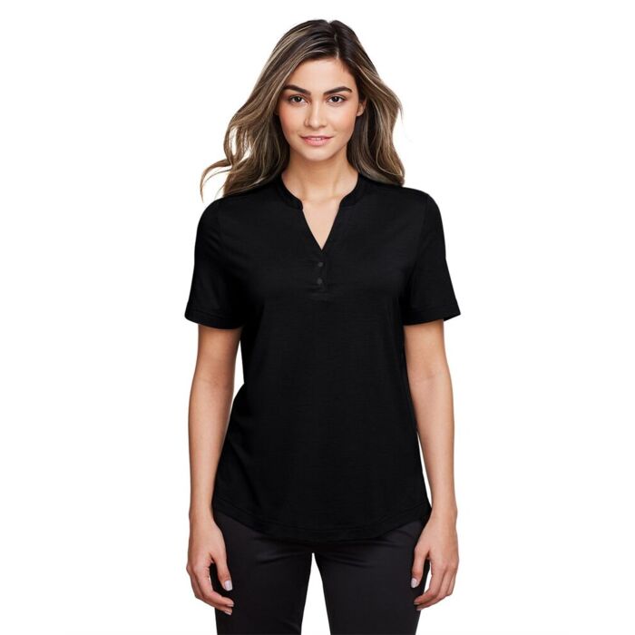 Women's JAQ Snap-Up Stretch Performance Polo Thumbnail