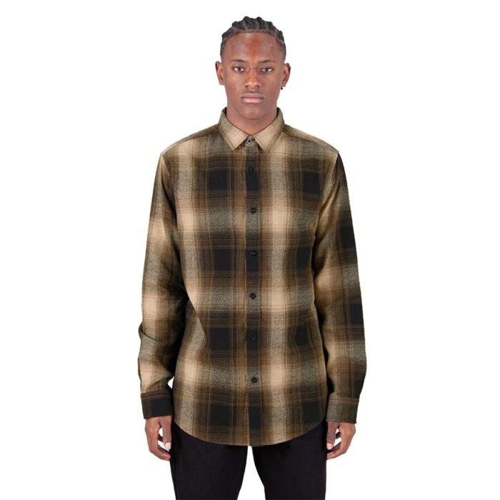 Men's Plaid Flannel Overshirt Thumbnail