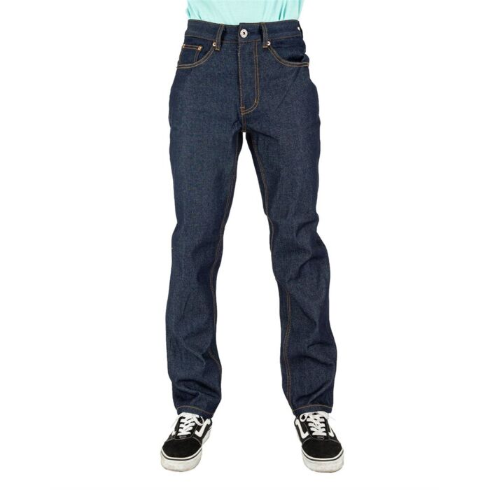 Men's Raw Denim Straight-Leg Jean Pants Thumbnail