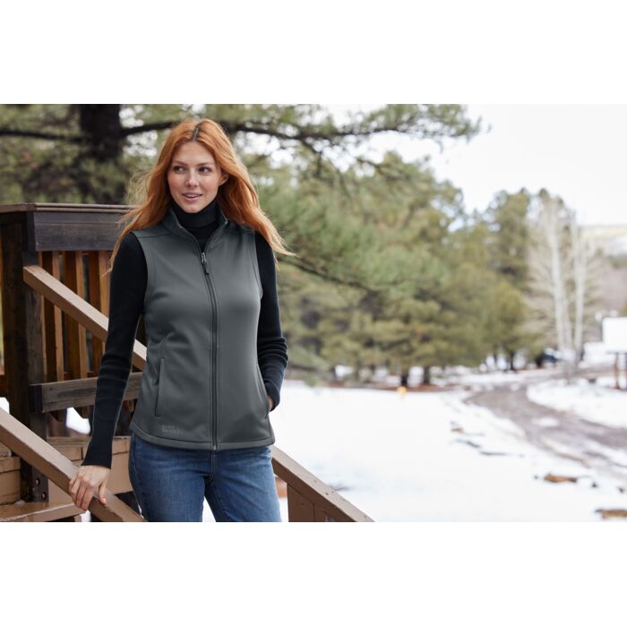 Women's Smooth Mid Layer Fleece Vest Thumbnail