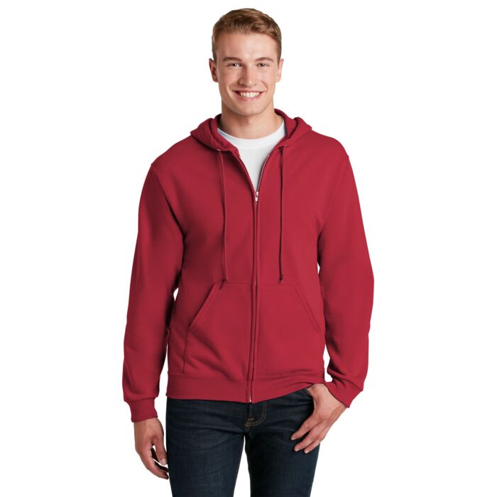 NuBlend ® Full Zip Hooded Sweatshirt Thumbnail