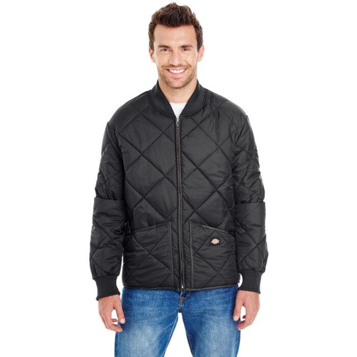 Men's  Diamond Quilted Nylon Jacket Thumbnail
