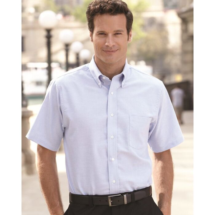 Men's Short Sleeve Oxford Shirt Thumbnail