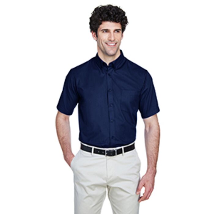 Men's Optimum Short-Sleeve Twill Shirt Thumbnail