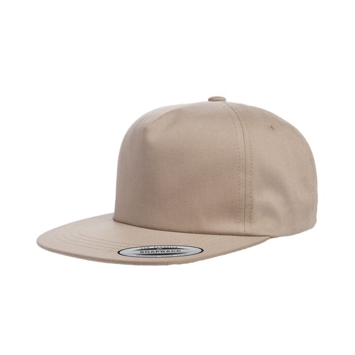 Lightly-Structured Five-Panel Snapback Cap Thumbnail