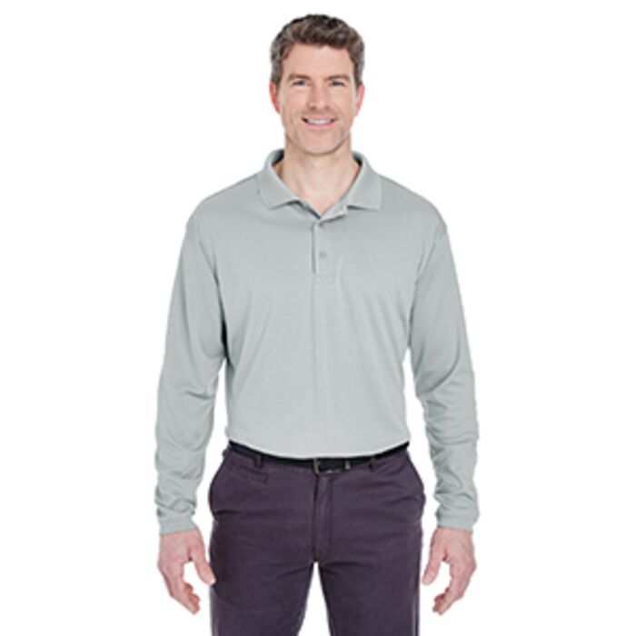 Adult Cool & Dry Sport Long-Sleeve Polo Thumbnail