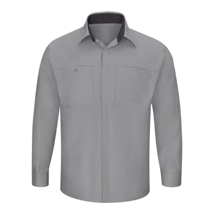 Men's Tall Performance Plus Long Sleeve Shirt with OilBlok Technology Thumbnail