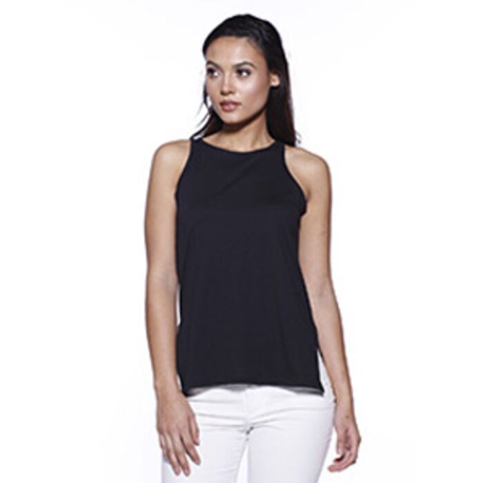Ladies' CVC Side Slit Tank Thumbnail