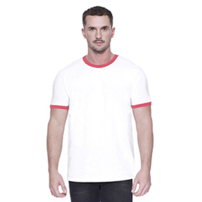 Men's CVC Ringer T-Shirt Thumbnail