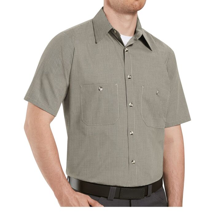 Men's Tall Premium Short Sleeve Work Shirt Thumbnail