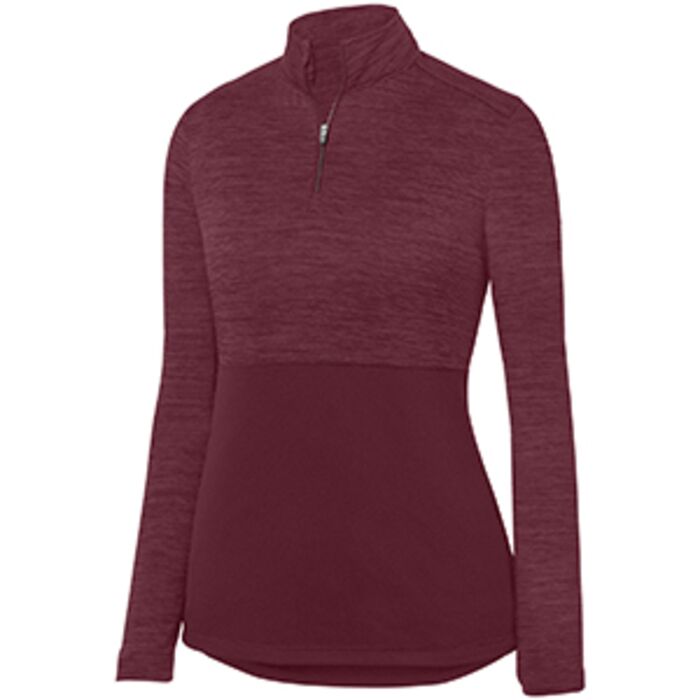 Ladies' Shadow Tonal Heather Quarter-Zip Pullover Thumbnail