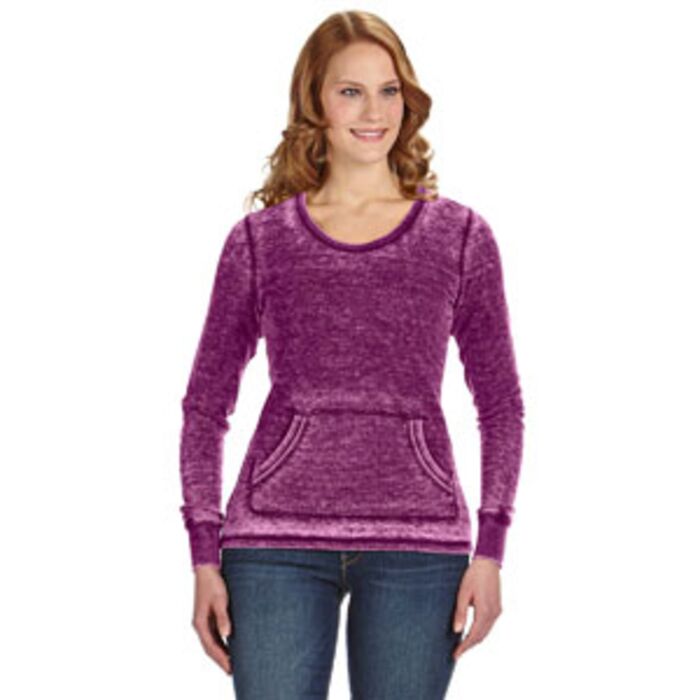 Ladies' Zen Thermal Long-Sleeve T-Shirt Thumbnail