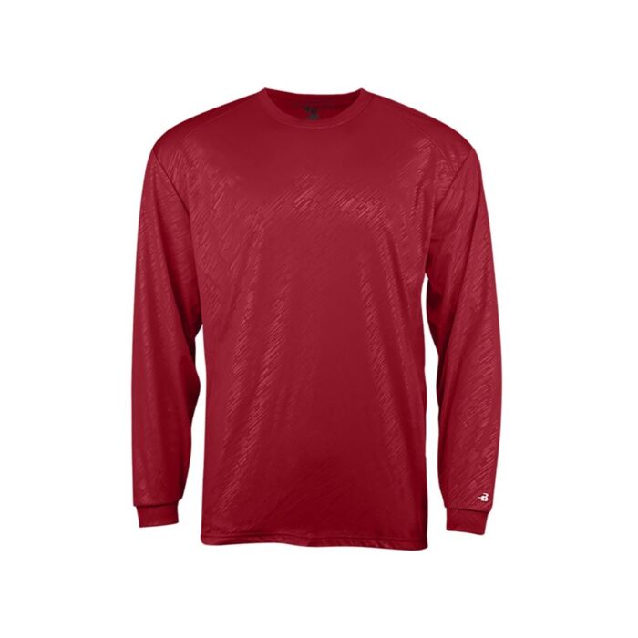 Youth Line Embossed Long Sleeve T-Shirt Thumbnail