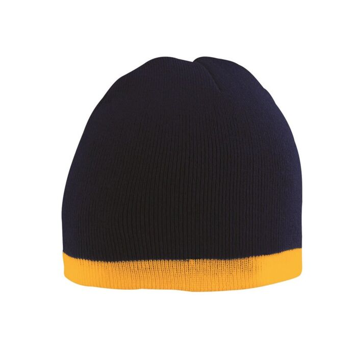 Two-Tone Knit Beanie Thumbnail
