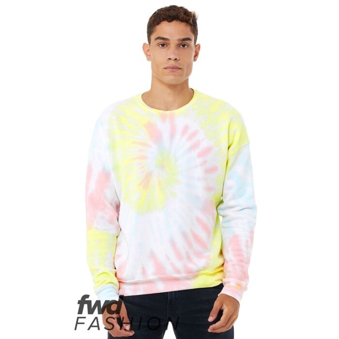 Unisex FWD Fashion Tie-Dyed Crewneck Sweatshirt Thumbnail