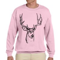 Heavy Blend™ 8 oz., 50/50 Fleece Crew Thumbnail