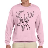 Heavy Blend™ 8 oz., 50/50 Fleece Crew Thumbnail