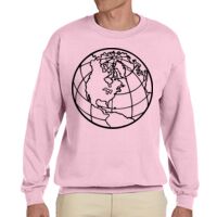 Heavy Blend™ 8 oz., 50/50 Fleece Crew Thumbnail