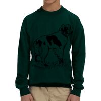 Heavy Blend™ Youth 8 oz., 50/50 Fleece Crew Thumbnail