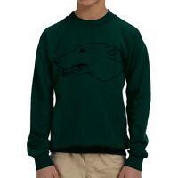Heavy Blend™ Youth 8 oz., 50/50 Fleece Crew Thumbnail