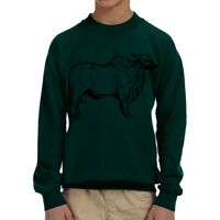 Heavy Blend™ Youth 8 oz., 50/50 Fleece Crew Thumbnail
