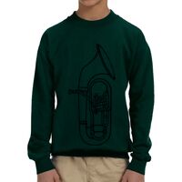 Heavy Blend™ Youth 8 oz., 50/50 Fleece Crew Thumbnail